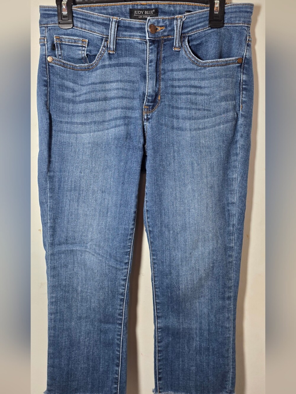 Judy Blue Mid Wash Denim Skinny Capris